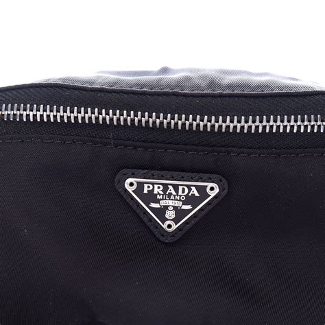 prada pouche sale|Prada nylon wrist pouch.